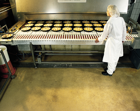 Commercial Bakery With Heat Resistant Flooring