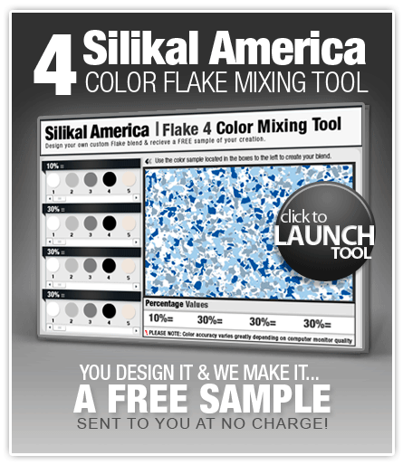 Color mixing tool system displayed.