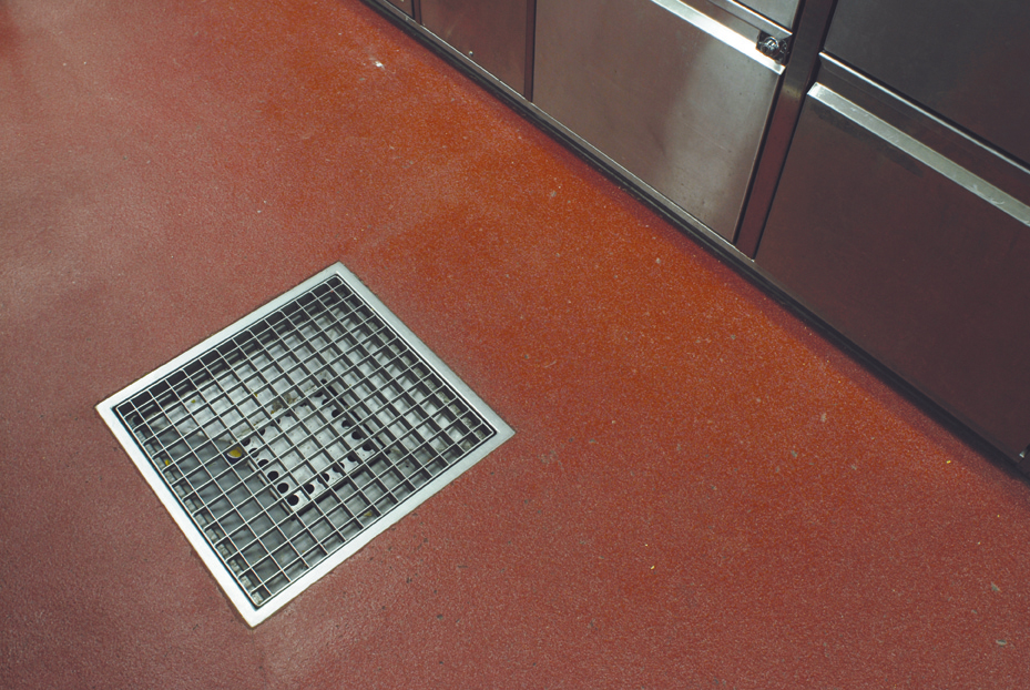 commercial kitchen drain design