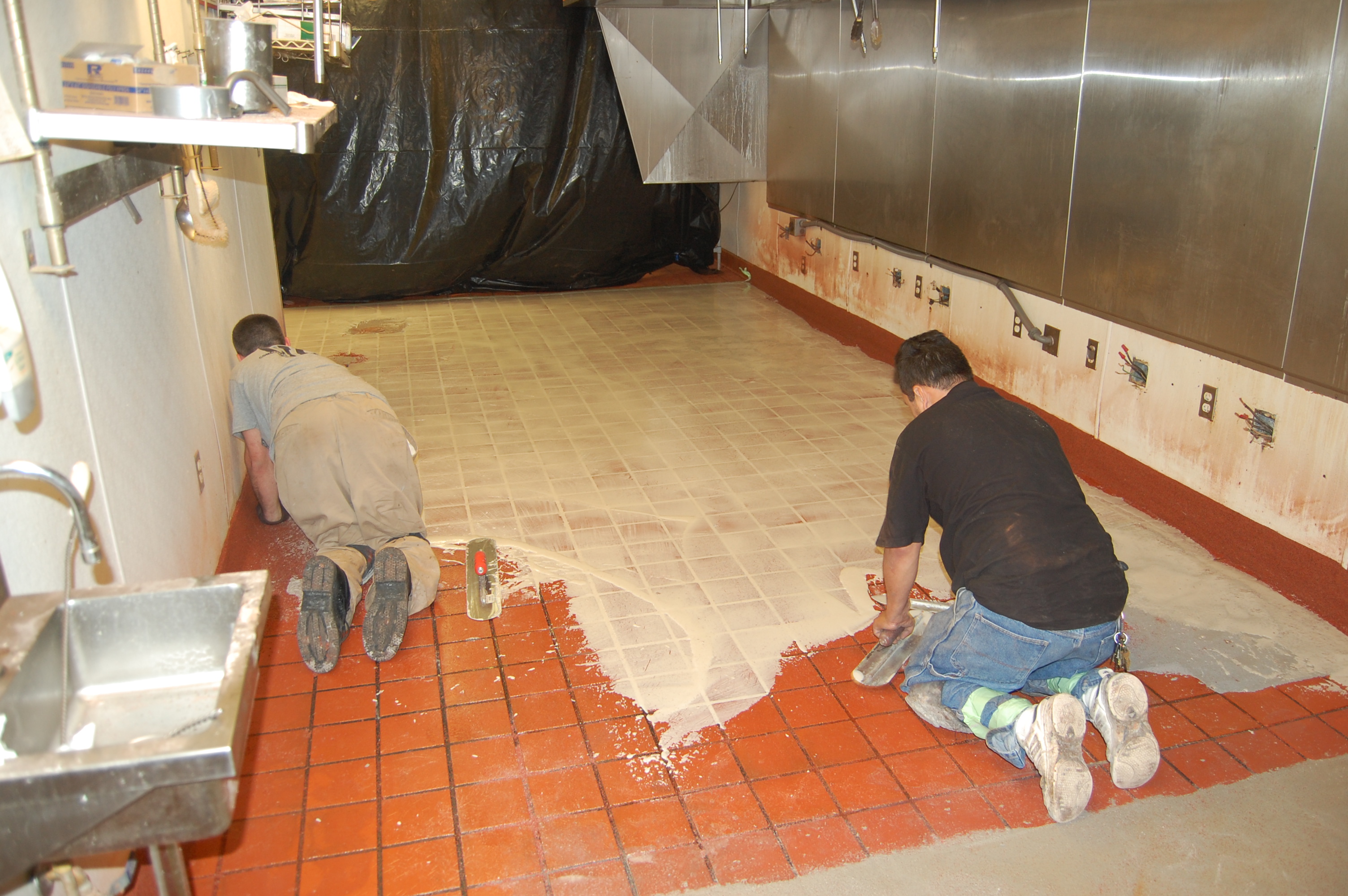 Covering Floor Tiles, Cover Tile Floor